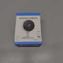 2K Wireless Cameras for Home Security Camera, Pet Camera Indoor with Phone App, Night Vision, Motion Alert, 24/7 SD&Cloud Record, Two-Way Audio, Security Camera Indoor Works with Alexa&Google (1 Pack, White)