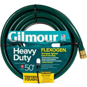 Gilmour Heavy Duty Flexogen 3/4 x 50 Foot Hose  Grey
