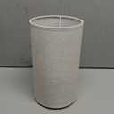 Yarra-Decor Bedside Table Lamp with USB Port - Touch Control for Bedroom 3 Way Dimmable Nightstand Lamp with Flaxen Fabric Shade for Living Room, Dorm, Home Office, Wood-Grain (LED Bulb Included)