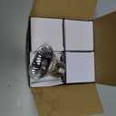 4-Pack 50W UVA Bulbs, Fit E26 Heat Reptile Lamp, Light Turtle Heat Lamp for Reptiles and Amphibian Tanks, Terrariums and Cages, Works with Various Lamp Fixtures