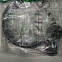 GASPRO 15 Inch RV Propane Hose with 1/4" Male Inverted, Camper Propane Hose Replacement for 2-Stage Auto Changeover Regulator, 2-Pack