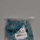 YAUASOPA Rave Outfits for Women 3 Piece Triangle Shiny Swimsuits Metallic Bikini Sets Thong Bathing Suit Beach Skirt Set Size L Blue