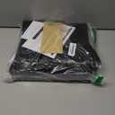 Large Arched Felt Bulletin Board - Stylish Perfectly Sized 35" x 24" Cork Board Alternative for Office & Wall Decor  6 Customizable Adhesive Tiles with Pins are Perfect to Display Your Photos (Black)