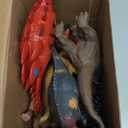 Big Dinosaur Toys for Kids 3-5, 7 Piece Realistic Soft Dinosaur Figures, Jumbo Dinosaur Toys for Kids 5-7, Dinosaur Party Favors, Birthday Gifts for Boys & Girls