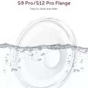 Momcozy Original S9 Pro/S12 Pro Replacement Accessories, Only Compatible with Momcozy S9 Pro/S12 Pro Breast Pump NOT for S9/S12/S12Pro-Quick(27mm Single-Sealed Flange,1 Pack)