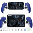 Phone Controller, Game Controller for Android/iOS, 6-Axis Gyro Sensor, Hall Triger and Effect Sensor, Back Clip, Support for Mobile Phone/iphone/Tablet/Switch/playstation, D9 Controller (Blue)