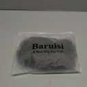 Baruisi Mens Short Brown Wig Natural Hair Replacement Synthetic Costume Halloween Full Wigs