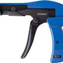 10GTEK Cable Tie Gun - Fastening and Cutting Tool with Handle Special for Nylon Cable Tie Fasten and Cut Cables in Blue