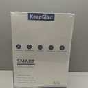 KeepGlad Dehumidifier, 98OZ Dehumidifiers for Home(1000sq.ft), Humidity Display Dehumidifier for Basement Bathroom Bedroom, Auto Shut Off, Washable Filter, Drain Hose, Timer, 7 Ambient Lights, Gray