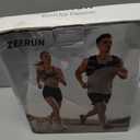 Zeerun Weighted Vest for Women & Men with Reflective Stripe and Adjustable Buckle, Comfortable & Durable Rucking Vest for Walking, Running & Strength Training, 10LBS-Gray