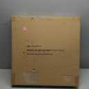 The B-Style Large Wall Clock 24 inch Moving Gear Wall Clock Oversized Vintage Farmhouse Wall Clocks for Living Room Decor Rustic Industrial Wood Clock (Brown and Bronze)