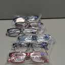 NORPERWIS Reading Glasses 6 Pairs Quality Readers Spring Hinge Glasses for Reading for Men and Women (6 Pack Mix Color -3, 4.50)