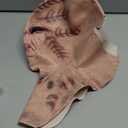 Realistic Alien Head Mask Scary Alien Mask for Adult Funny Pattern Latex Mask for Halloween Costume Party Prop