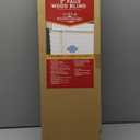 LOTUS & WINDOWARE Cordless 2-inchFaux Wood Blind 25" Wide x 68" Long,(Soft White-Antique White),Smooth, Room Darkening, Horizontal Blinds for Living Room, Bedroom, Interior Door Windows - 25 x 68,Sof