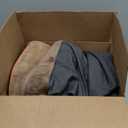 Bedsure Orthopedic Dog Beds Large Sized Dog - Washable Large Dog Cat Bed Waterproof, Comfort Dogs Couch Sofa with Washable Removable Cover, Pet Bed with Nonskid Bottom, Brown, 35"