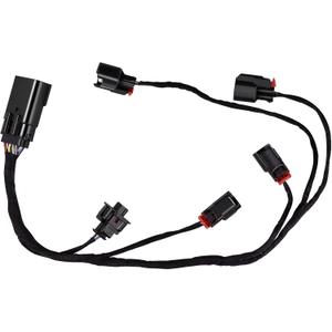 Fuel Injector Right Rail Harness Compatible with Cadillac Chevrolet GMC 5.3l 6.2l 6.6l 2014-2023,Replace M73115 HM10027 HPM1035 HPM1036(Right Side Connect to GDI fuel Pump,Not For Left Side)