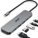 Acer USB C Hub, 5-in-1 USBC to HDMI Adapter with 4K@60Hz, 100W Power Delivery, USB-C 5Gbps & USB-A 3.0 Data Ports, USBC Splitter Docking Station for MacBook Neo/Pro/Air, iPad Pro, iPhone 17 Pro Max