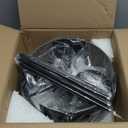 Industrial Drum Chandeliers, Modern Black Metal Pendant Lighting Walnut Wood Grain 4-Ligth Semi Flush Mount Chandelier 12" for Foyer Entryway Kitchen Hallway Dining Room