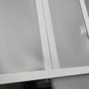 PetFusion ModestCat Litter Box Privacy Screen (3' Tall; 4' Wide, White).