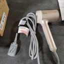 Shark HD120BRN Blow Dryer HyperAIR Fast-Drying with IQ 2-in-1 Concentrator, Styling Brush, and Curl-Defining Deep Diffuser Attachments, Ionic, No Heat Damage, for All Hair Types, Stone