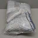 BSICPRO Bathroom Rugs and Mats Sets, 2 Piece Thick Absorbent Chenille Non Slip, Soft Shaggy Floor Mats, Machine Washable (Fog Blue, 20" x 47" Plus 16" x 24")