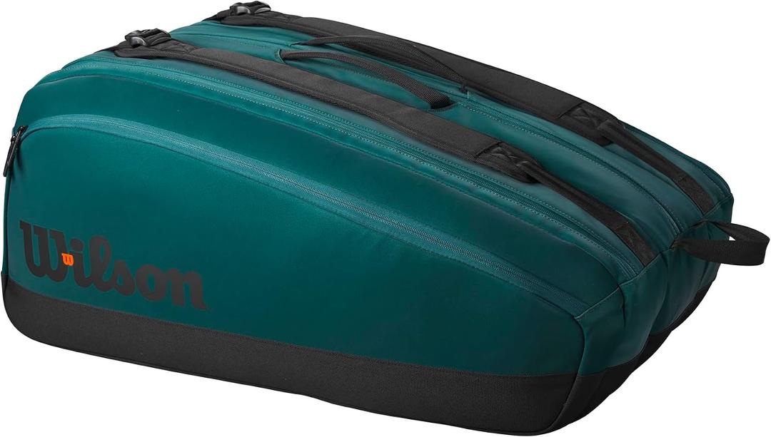 WILSON Blade V9 Super Tour Tennis Racket Bags, Holds up to 15 Rackets