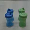 NUK Fun Grips Hard Spout Sippy Cup, 10 oz. | Easy to Hold, BPA Free, Spill Proof Toddler Cup, 4pk (Blue/Green)