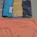 TANSTC Womens Underwear Low Rise Cotton Hipster Panties Soft Stretch Briefs Breathable Ladies Underpants 6 Pack, L
