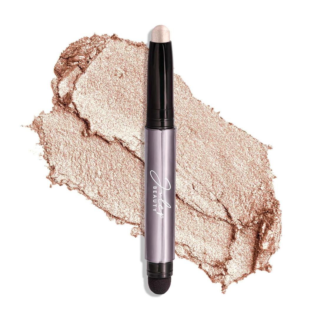 Julep Eyeshadow 101 Cream-to-Powder Waterproof Shadow Stick  Pearl Shimmer  Long-Lasting, Crease-Proof, Light Golden-Beige Shimmer Cream Eyeshadow with Built-in Smudger