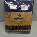 BRILLMAX 6 Pack Navy Blue 70 Inch Round Tablecloths Fit 30" to 54" Tables (8-20" Drop) - Circle Bulk Linen Polyester Fabric Washable Cloth Cover for Wedding Reception Banquet Birthday Party Buffet