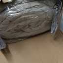 Bedsure Waffle Comforter Set Queen, Soft and Breathable Linen Bedding Comforter Set, 3 Pieces, 1 Waffle Weave Comforter (90"x90") and 2 Pillowcases (20"x26")