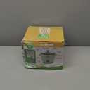 GreenLife Rice Cooker with Removable PFAS-Free Ceramic Nonstick Pot, 3-Cups Uncooked/6-Cups Cooked, Grains & Oatmeal Multicooker, Compact One-Switch Design, Auto Keep Warm, Easy Clean, Sage Green