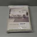 Primitive Linen Curtains 102 inches Long 2 Panels for Living Room- 8.5 FT Extra Long Back Tab Hooks Belt Pinch Pleated Curtains,Semi Sheer Linen Drapes Ceiling to Floor for Large Window,Tan Beige