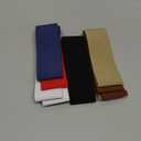 Cindeer 6 Pieces Stretchable Hat Band for Women Cowboy Hat Band for Men Panama Straw Accessories, 6 Colors