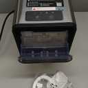 Nugget Ice Maker Countertop with Auto Water Refill, 42lbs/Day Stainless Steel Ice Machine with Pull-Out Drawer  One-Click Self-Cleaning, Portable Ice Makers for Home/Kitchen/Office