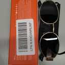livho 2025 Trendy Oval Sunglasses - Stylish Polarized Shades for Everyday - Retro Metal Frames