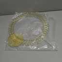 Metal Christmas Card Holder Wreath Xmas Card Display Spiral Photo Holder Decorative Tabletop Photo Rack Spiral Wreath for Holiday Party Picture Table Gift(Gold,Round)