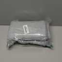 Velvet Sofa Covers Washable, Plush Warm Couch Cover for Single Seater Sofa, Funny Fuzzy Couch Covers for Pets&Kids, Non-Slip Sectional Sofa Cover(1PC, Light Grey, 27.6"27.6", Single Seater)