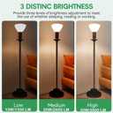 2-Pack Mogul Base 3 Way Bulbs LED 10/20/30 Watts,Replacement Incandescent Light Bulb 100/200/300W,2700K Soft White,PS25,for Antique Floor Lamp