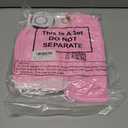 Frienda 10 Pcs Fluffy Car Steering Wheel Covers Handbrake and Gear Shift Cover Seat Belt Shoulder Pads Diamond Mat Ignition Ring Ball Key Chain Armrest Box Mat Car Accessories Set(Pink)