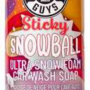 Chemical Guys, Sticky Snowball Ultra Snow Foam Wash Soap, Cherry, 16 oz, 16 Fl Oz