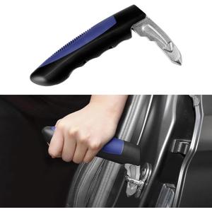 Car Handle Assist for Elderly, Car Door Handle, Multifunction Automotive Grab Handles, Universal Automotive Accessories Car Support Mobility Aid Grab Bar Handle for Disabled and Elderly (Blue)