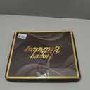 22nd Birthday Decorations for Her Him, 18PCS Black Gold Back in 2004 Banner Decorations, Bday Backdrop, 22 Year Old Banner for Daughter Son, Birthday Card, 6 Paper Poms 9 Honeycomb Balls