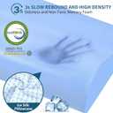 Cervical Pillow for Neck Pain Relief, Contour Memory Foam Pillows for Sleeping, Odorless Ergonomic Pillow Adjustable Orthopedic Cooling Pillow Bed Pillow Neck Support for Side Back Stomach Sleepers