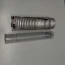 2 inch Diamond Dry Core Drill Bit, 10" Drilling Depth, 5/8"-11 Thread Core Drill Bit for Concrete Masonry Brick Block, Includes 3 Adapters SDS Plus, SDS Max and Hex (2 inch)