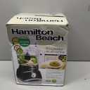 Hamilton Beach Food Processor & Vegetable Chopper for Slicing, Shredding, Mincing, and Puree, 8 Cup, Black