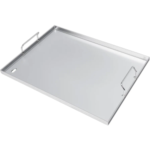 Full Size Griddle Insert for Weber Spirit 300 & Spirit II 300 Gas Grill Flat Top Griddle GS4 E310 E320 S310 S320 Replacement Part 7638 7639 Stainless Steel