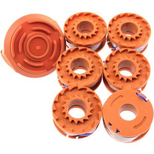 Spool Line & Cap for Worx WG150,WG150E,WG151,WG152,WG153,WG154E,WG155,WG155E,WG156,WG157,WG157E,WG160,WG163,WG164,WG165,WG166,WG167,WG169,WG169E,WG175,WG180