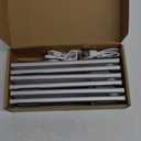 6 Pack Under Cabinet Lights Wireless, 32 LED Motion Sensor Light Indoor Rechargeable Magnetic Closet Lights Battery Operated, Under Counter Lights for Kitchen, Wardrobe, Hallway, Stairs (8inch)