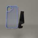 CASEKOO for iPhone 17 Case, [Never Yellow Technology] [Mil-Grade Drop Protection] Translucent Slim Cover Women Men for iPhone 17 Phone Case 6.3 inch, Frosted Light Blue